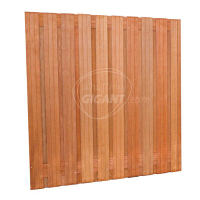 Scherm 21 planks (19+2) - Hardhout