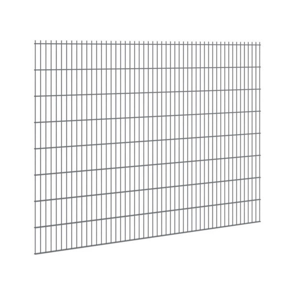 Dubbelstaafmat Hekwerk - 6/5/6 - Hoogte 163 cm - Antraciet