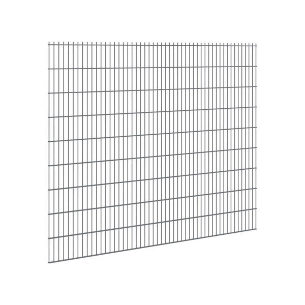 Dubbelstaafmat Hekwerk - 6/5/6 - Hoogte 183 cm - Antraciet