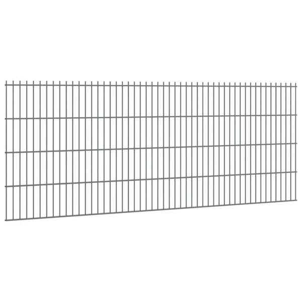 Dubbelstaafmat Hekwerk - 6/5/6 - Hoogte 83 cm - Antraciet