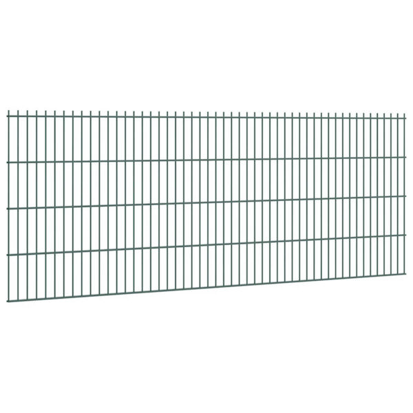 Dubbelstaafmat Hekwerk - 6/5/6 - Hoogte 83 cm - Groen