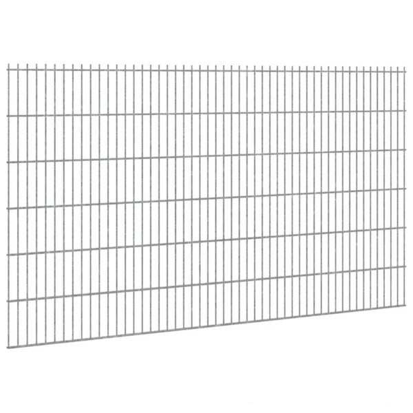Dubbelstaafmat Hekwerk - 6/5/6 - Hoogte 123 cm - Thermisch verzinkt