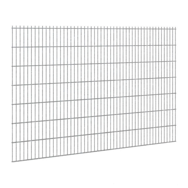 Dubbelstaafmat Hekwerk - 6/5/6 - Hoogte 143 cm - Thermisch verzinkt