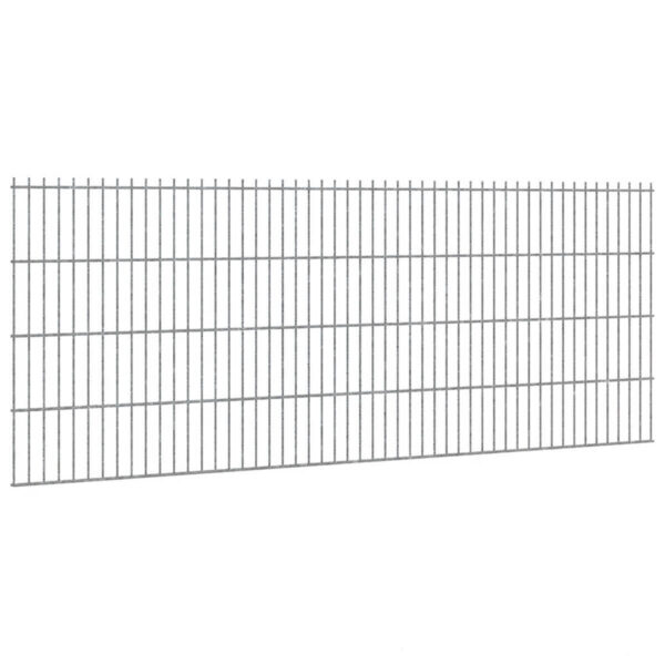 Dubbelstaafmat Hekwerk - 6/5/6 - Hoogte 83 cm - Thermisch verzinkt
