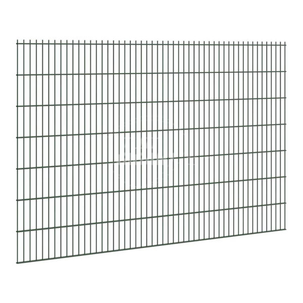 Dubbelstaafmat Hekwerk - 6/5/6 - Hoogte 143 cm - Zwart