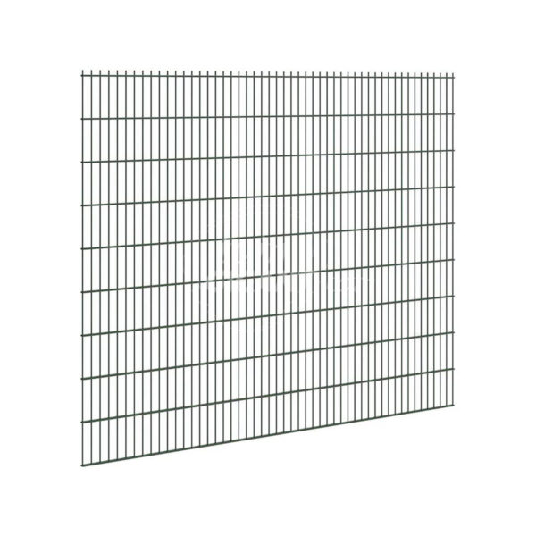 Dubbelstaafmat Hekwerk - 6/5/6 - Hoogte 183 cm - Zwart