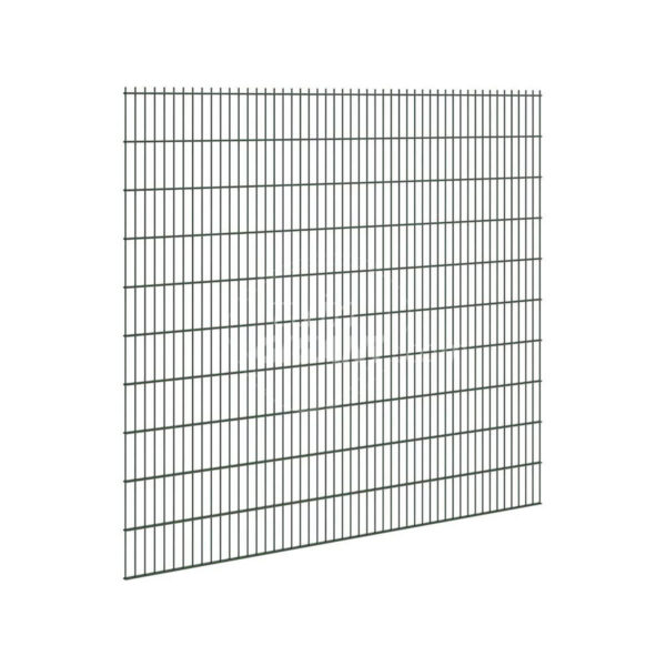 Dubbelstaafmat Hekwerk - 6/5/6 - Hoogte 203 cm - Zwart