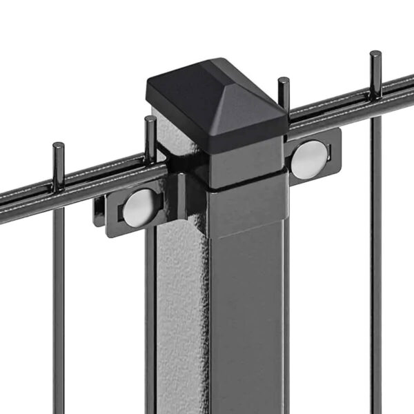 Deluxe Paal 6 x 4 cm - Antraciet