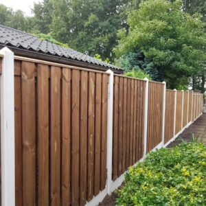 Nobifix hout beton schutting