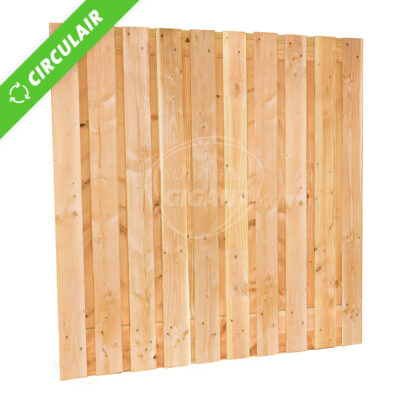 Circulair scherm 21 planks (19+2) - Red Class Wood
