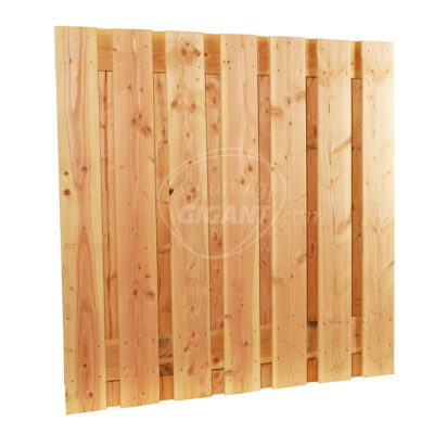 red class wood 15 planks schuttingscherm tuinscherm