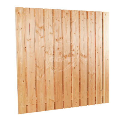 red class wood 23 planks schuttingscherm tuinscherm