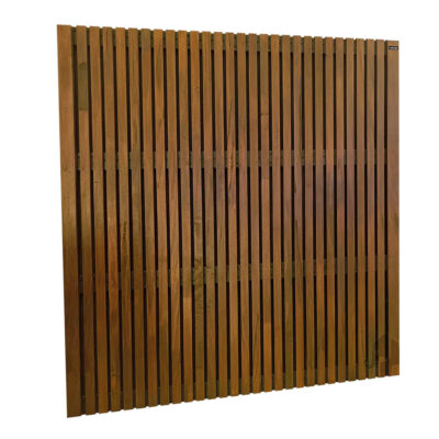 elephant stripes elan met zwart doek hardhout gefingerlast latten scherm